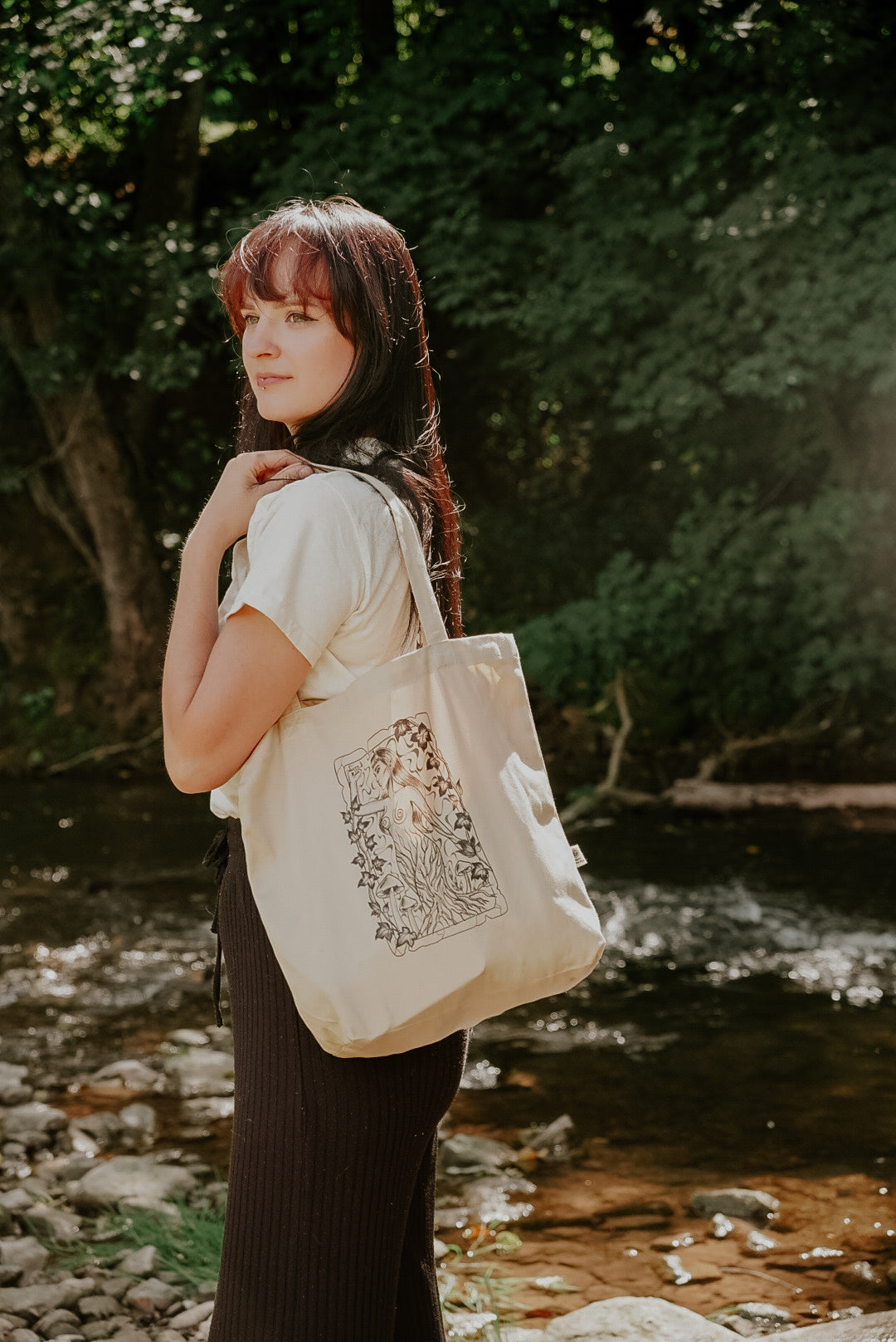 „Nature Feminism“ - Rooted in Nature Bio-Stoffbeutel