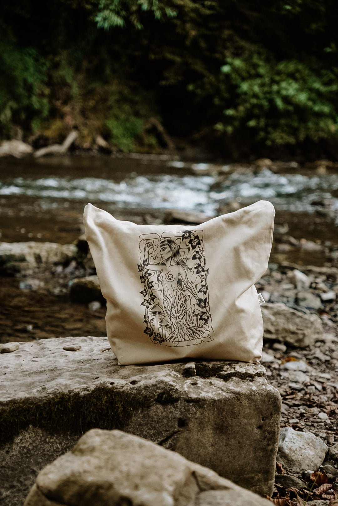 „Nature Feminism“ - Rooted in Nature Bio-Stoffbeutel