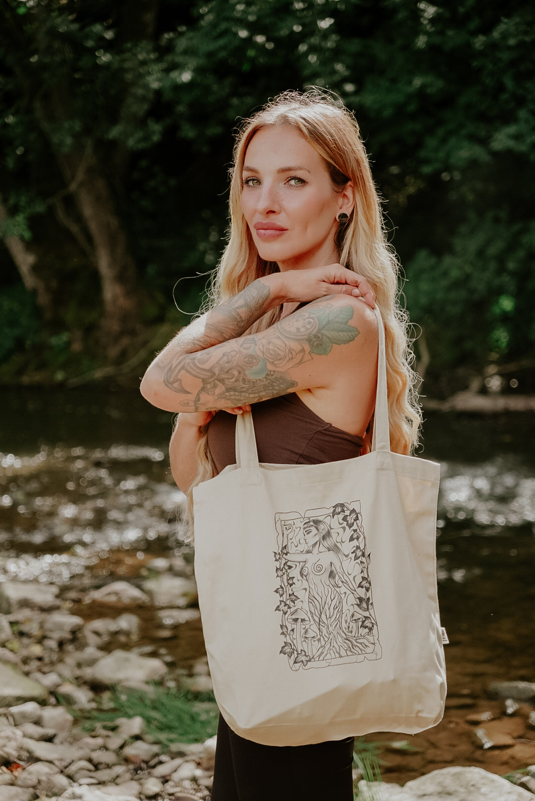 „Nature Feminism“ - Rooted in Nature Bio-Stoffbeutel